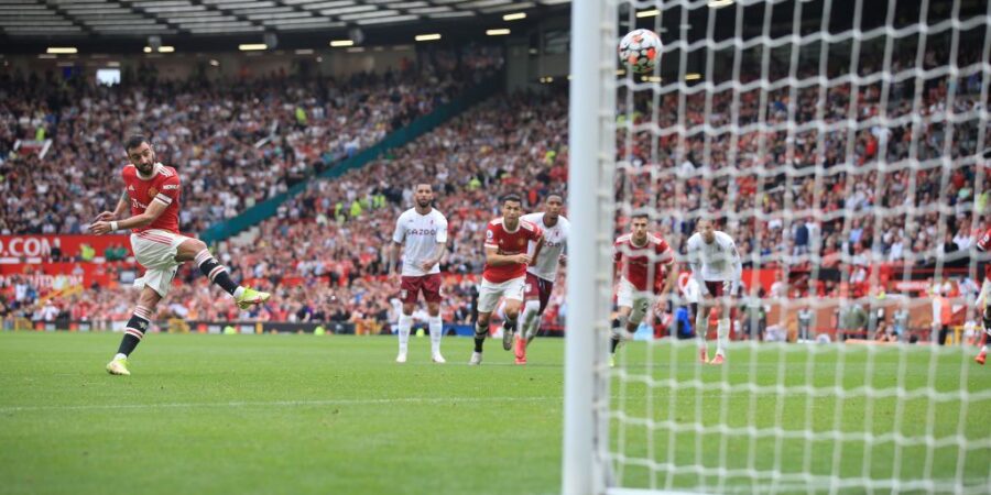 Who is Bruno Fernandes? Watch last minute penalty miss ❌??‍♂️ Man utd 0-1 Aston villa