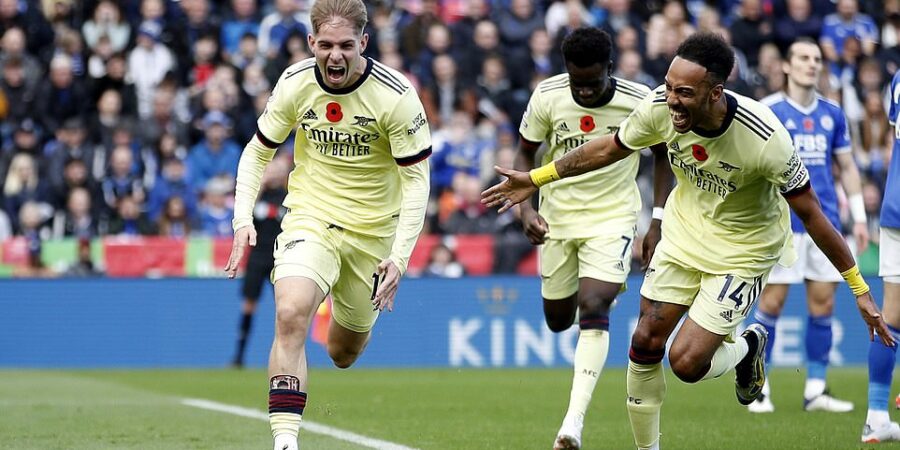 Leicester 0-2 Arsenal - Gabriel and Emile Smith Rowe extend Gunners' unbeaten run to NINE matches