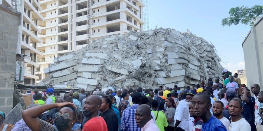 Ikoyi Building Collapse: Late owner’s wife and brothers reportedly in a m*ssy brawl over money and assets