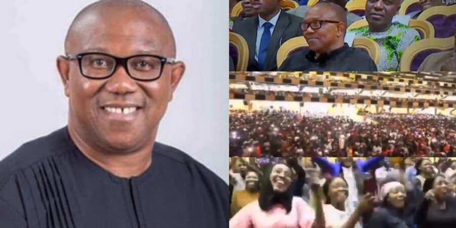 Moment Peter Obi Was Graciously Welcomed To RCCG Camp for the First Time [Video]